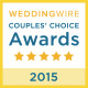 2015 Wedding Wire Bride's Choice Award Winner in 2015