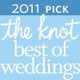 2011 Pick The Knot Best of Weddings chosen by Local Brides in 2011
