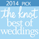 2014 Pick The Knot Best of Weddings chosen by Local Brides in 2013