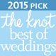 2015 Pick The Knot Best of Weddings chosen by Local Brides in 2015