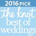 2016 Pick The Knot Best of Weddings chosen by Local Brides in 2016