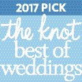 2017 Pick The Knot Best of Weddings chosen by Local Brides in 2016